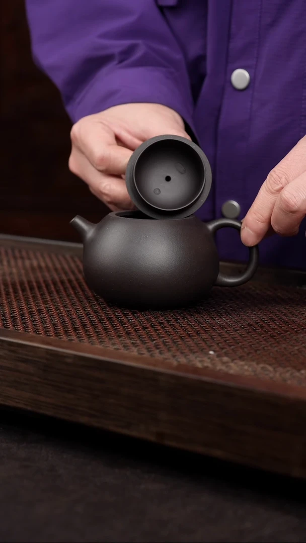 【闪购商品】紫砂茶壶黑料豆蔻西施