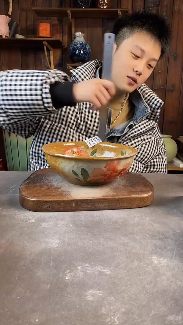 碗187瑕手工手绘 超值福利