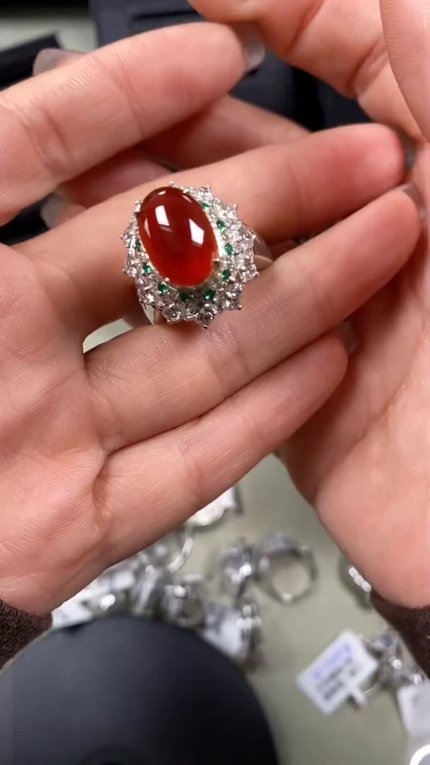 【闪购商品】翡翠戒指未镶嵌9977锐