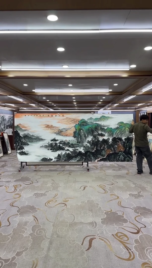 【闪购商品】绘画xc张伦玉-大丈二-国画