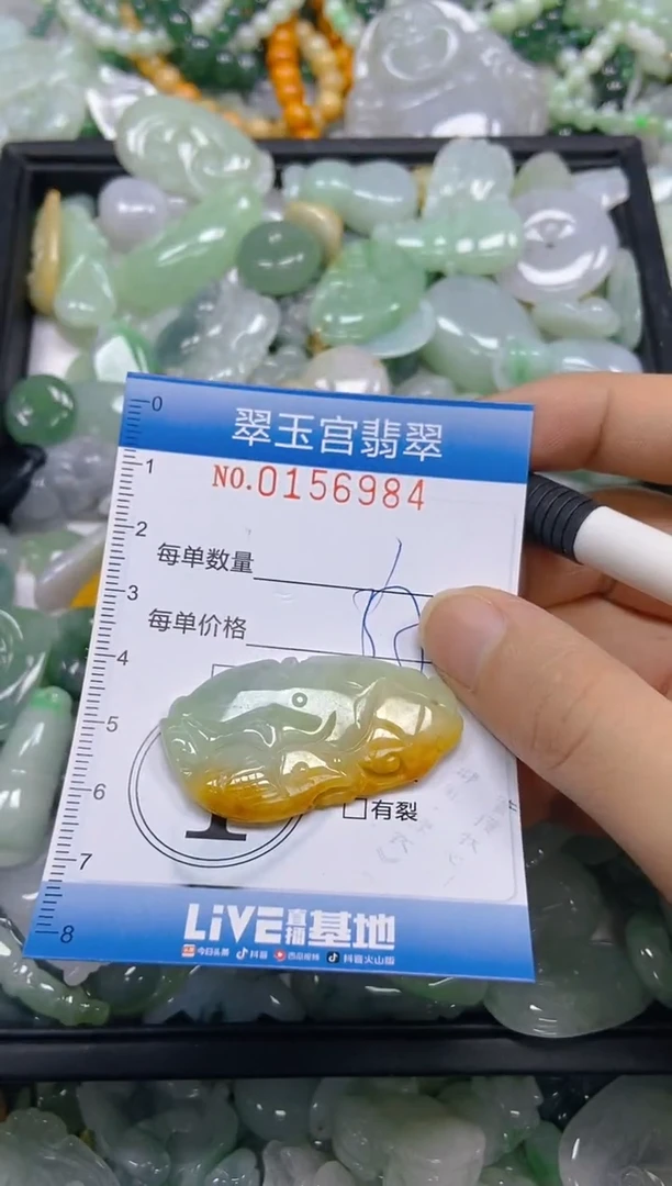 翡翠未镶嵌颈饰闪购0156984