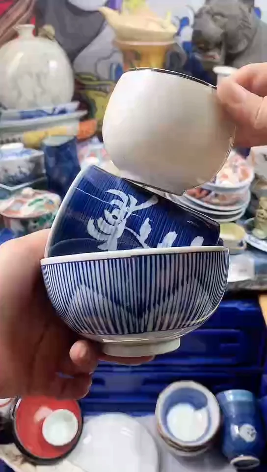 茶杯紫砂青****创镰仓物语甄选瓷器10