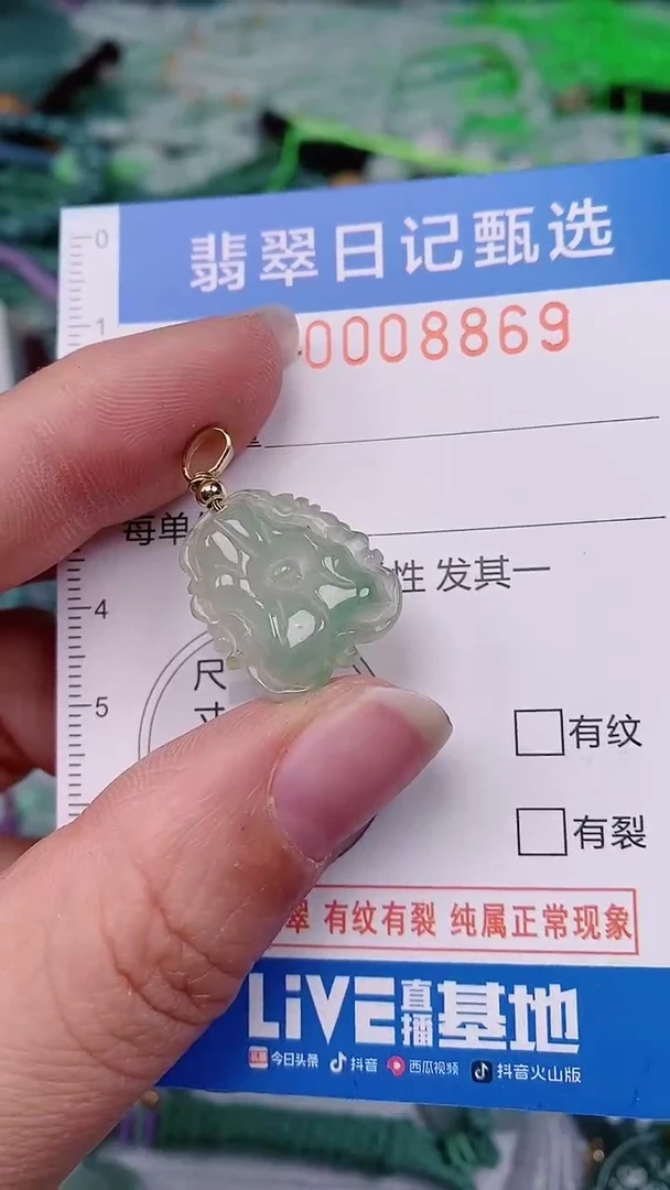 【闪购商品】翡翠颈饰未镶嵌00008869