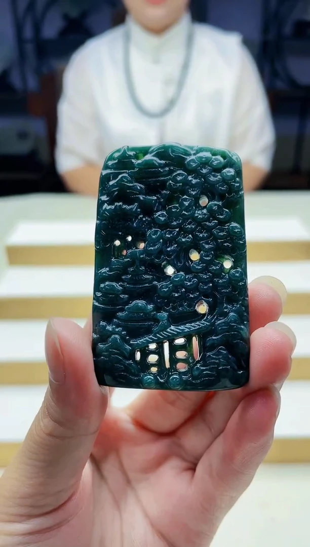 未镶嵌定制翡翠毛货09150156（拍一发一）