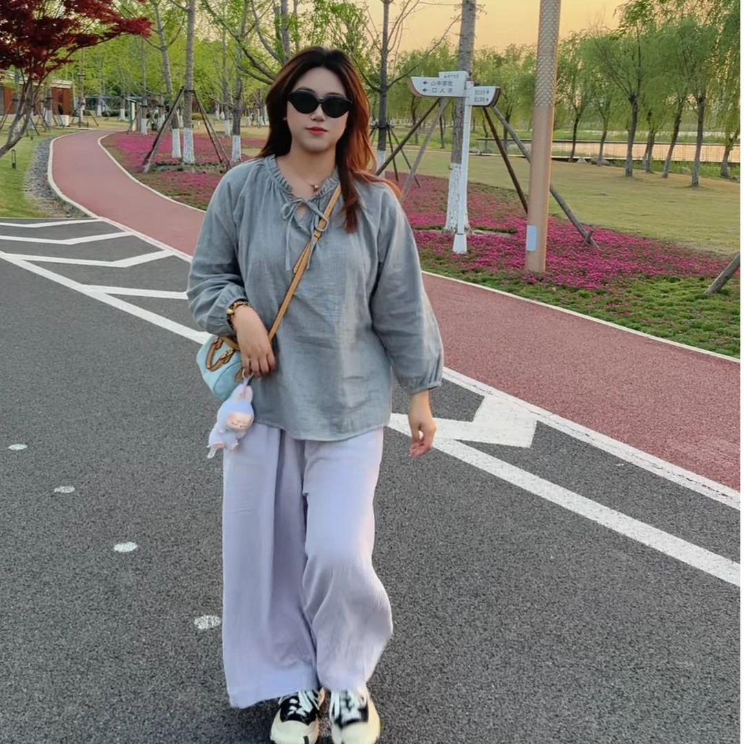 【全棉纱布套装】25春夏全棉纱布撞色睡衣套装可外穿