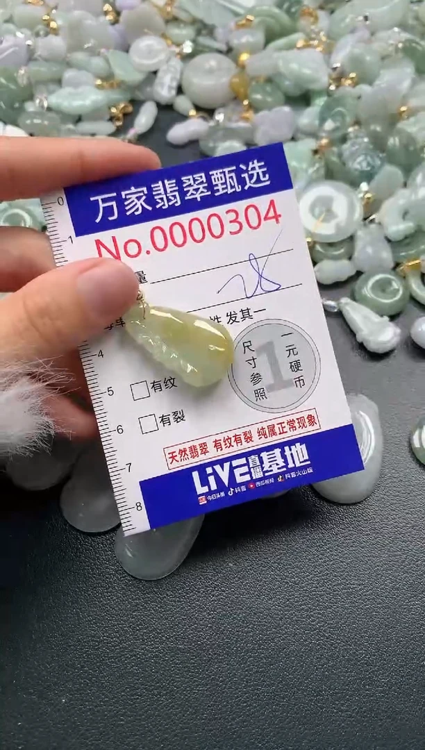 吊坠(不含链)未镶嵌翡翠0304