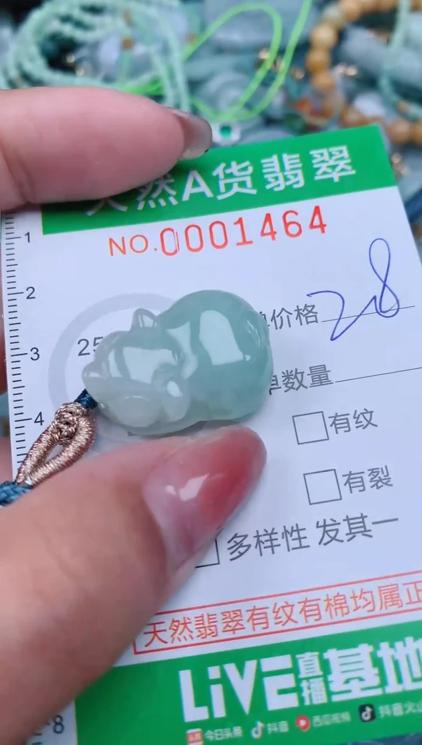 【闪购商品】翡翠颈饰未镶嵌.0001464