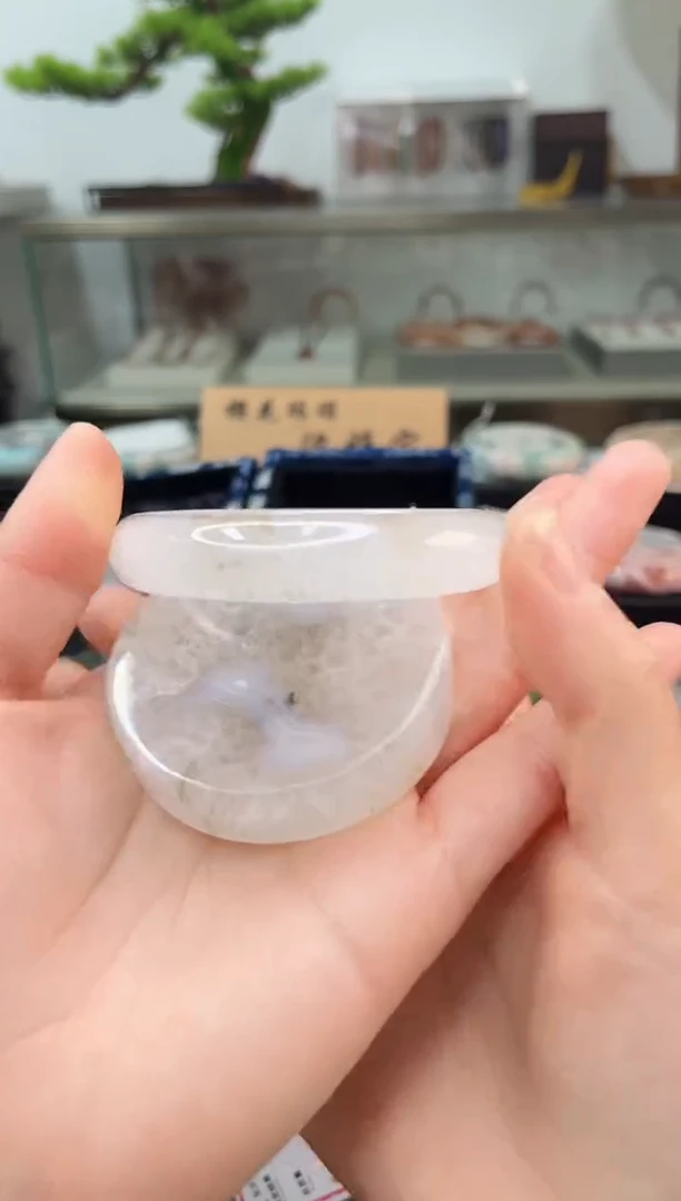 未镶嵌手镯石英质玉59圈口（赠品镯心）3379122