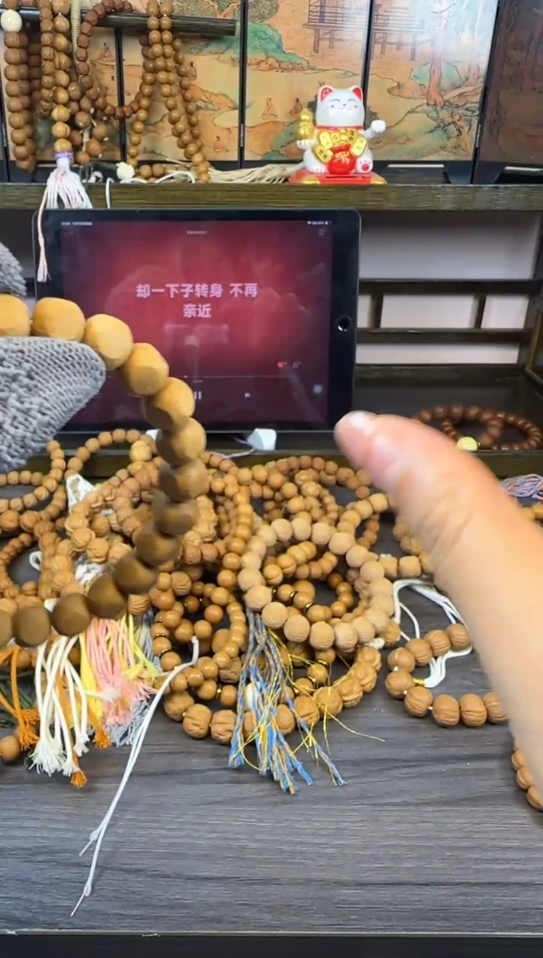 手串猴头核桃程程出品锤纹六方