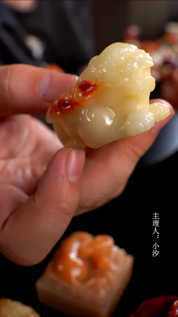 寿山石用****9寿山石手把件