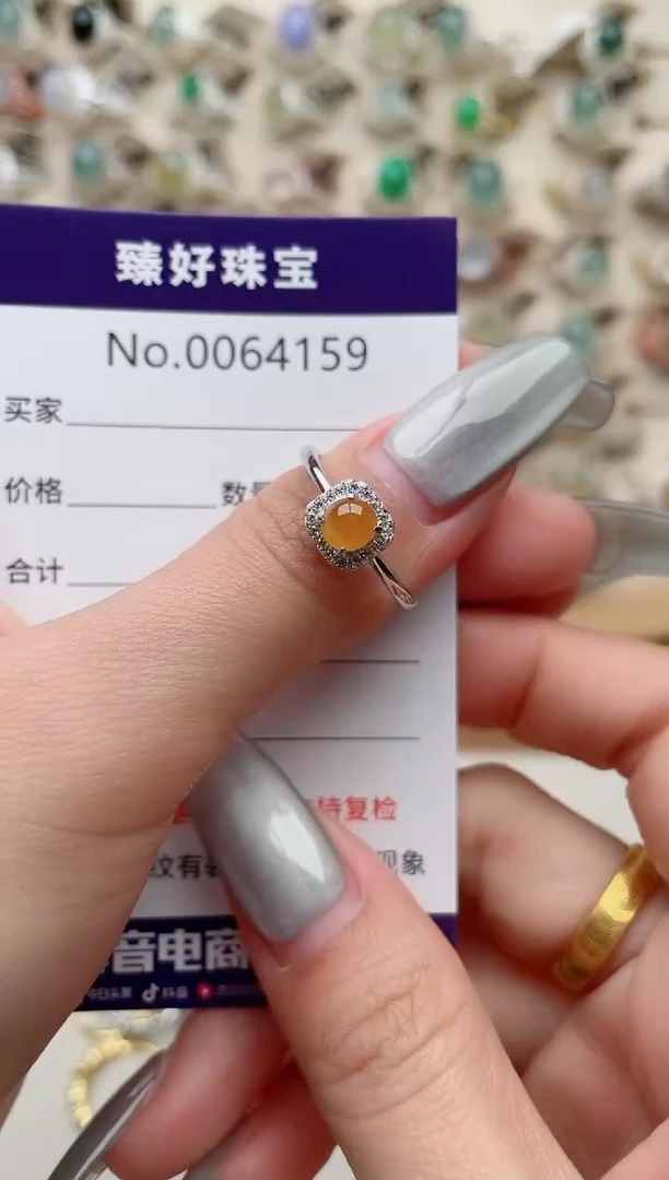 【闪购商品】翡翠戒指银S925镶嵌...........