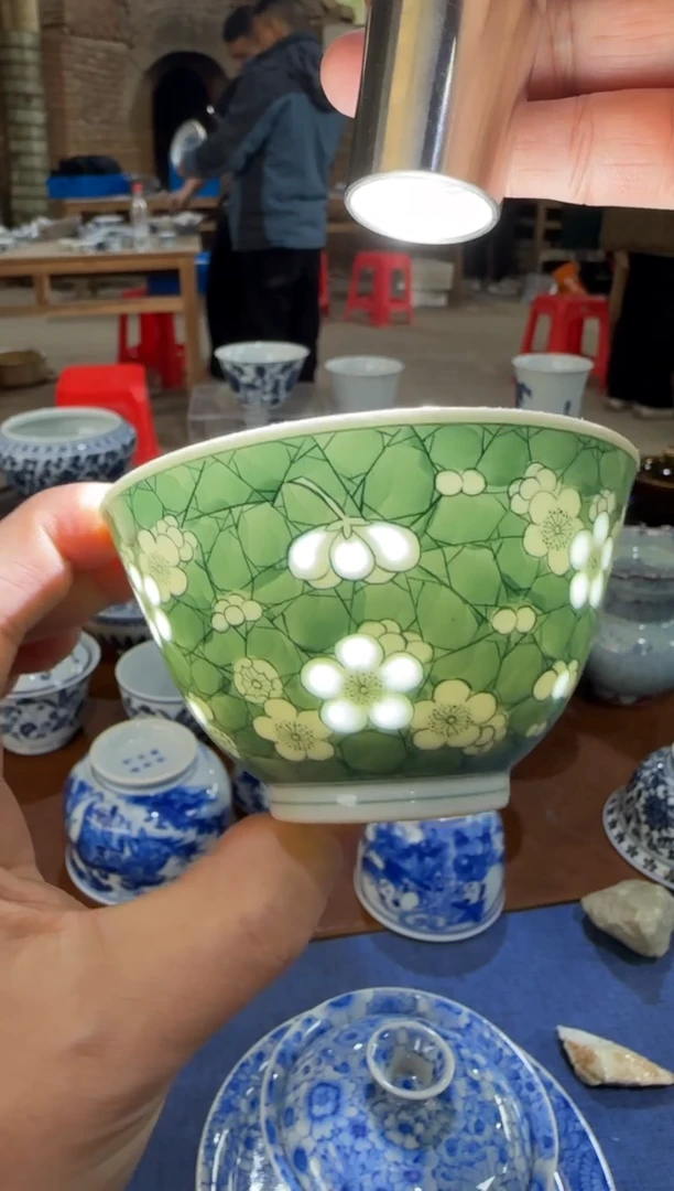 青花双板桥柴窑双板桥柴窑