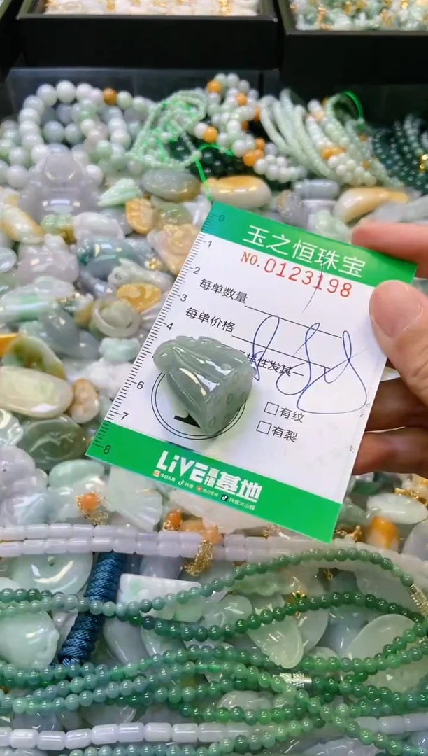 翡翠未镶嵌颈饰闪购0123198