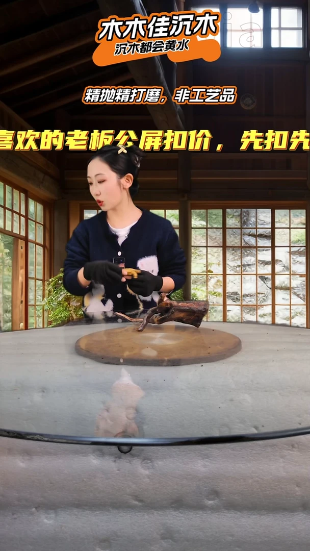 大***夜木木佳沉木鱼缸造景667