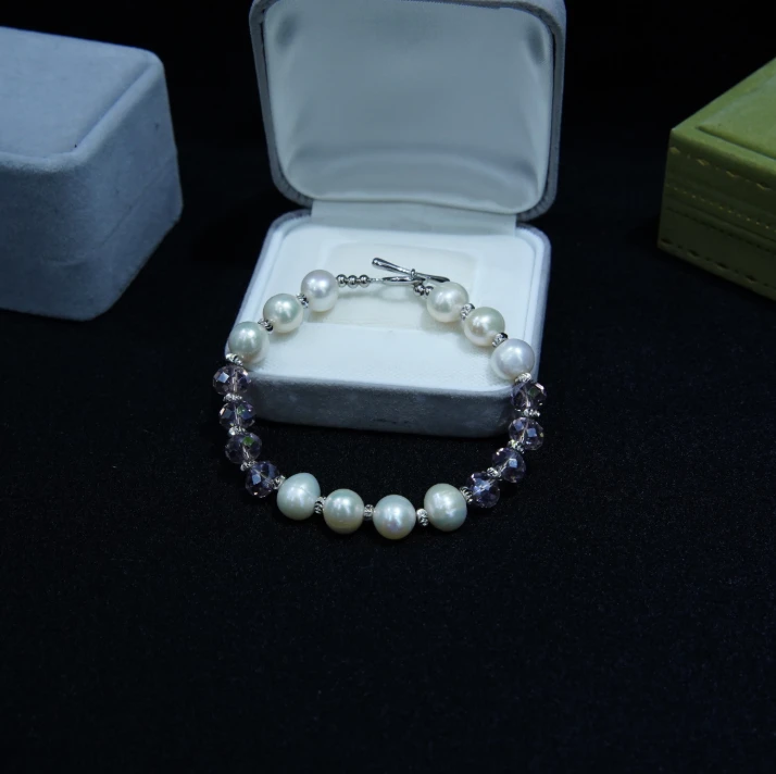 【睿泽鉴宝】淡水无核珍珠手链多样性发一 8-10mm YYZ0003