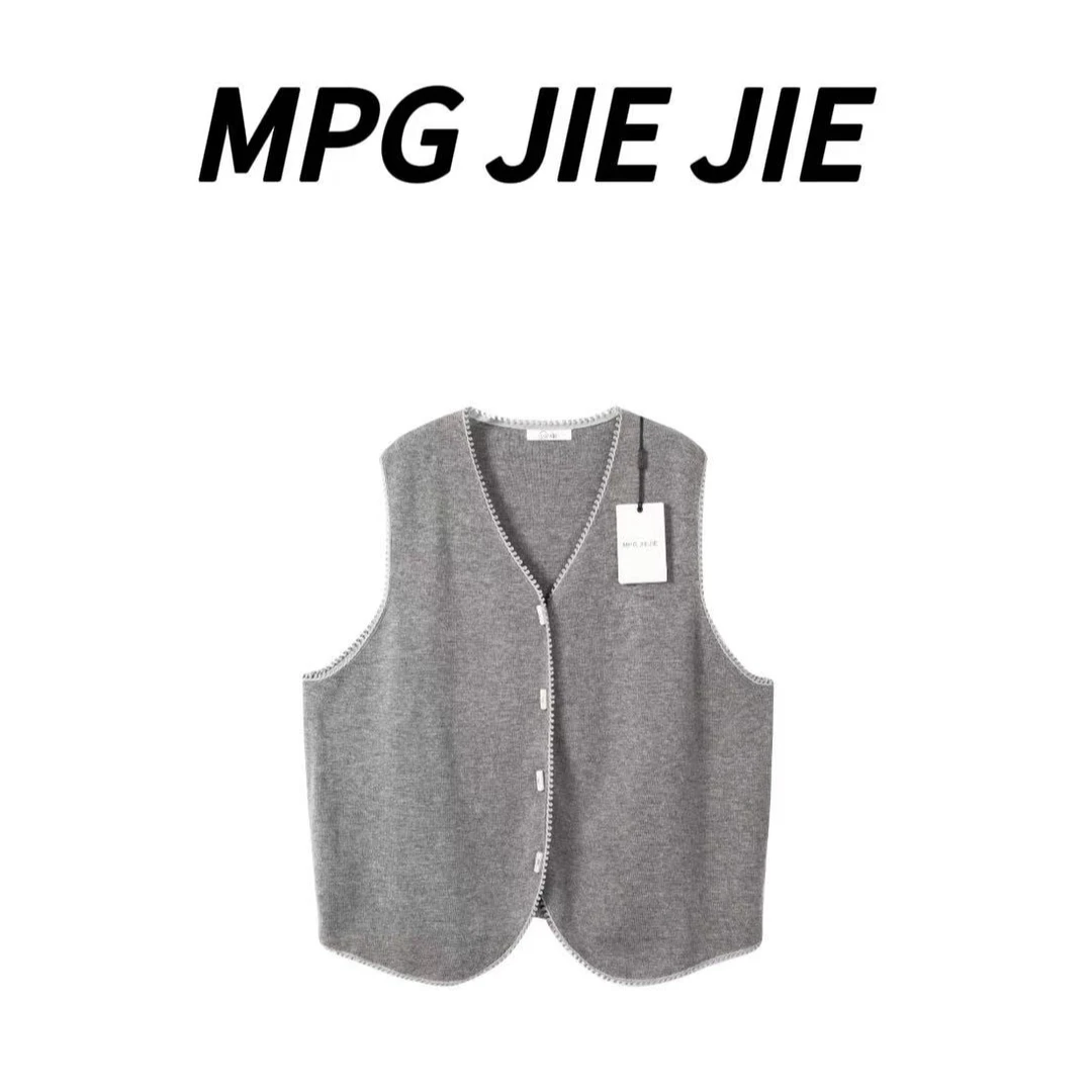 MPG JIEJIE【露华浓】25早秋绵羊毛设计款马夹