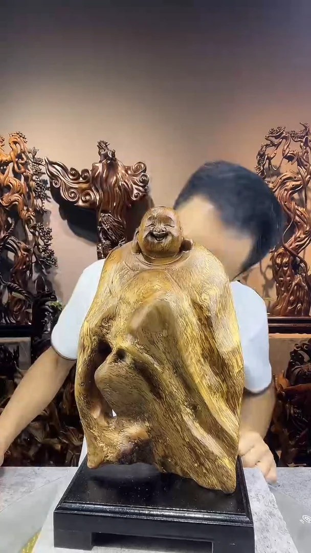 金丝楠阿***喵小叶桢楠随行摆件26