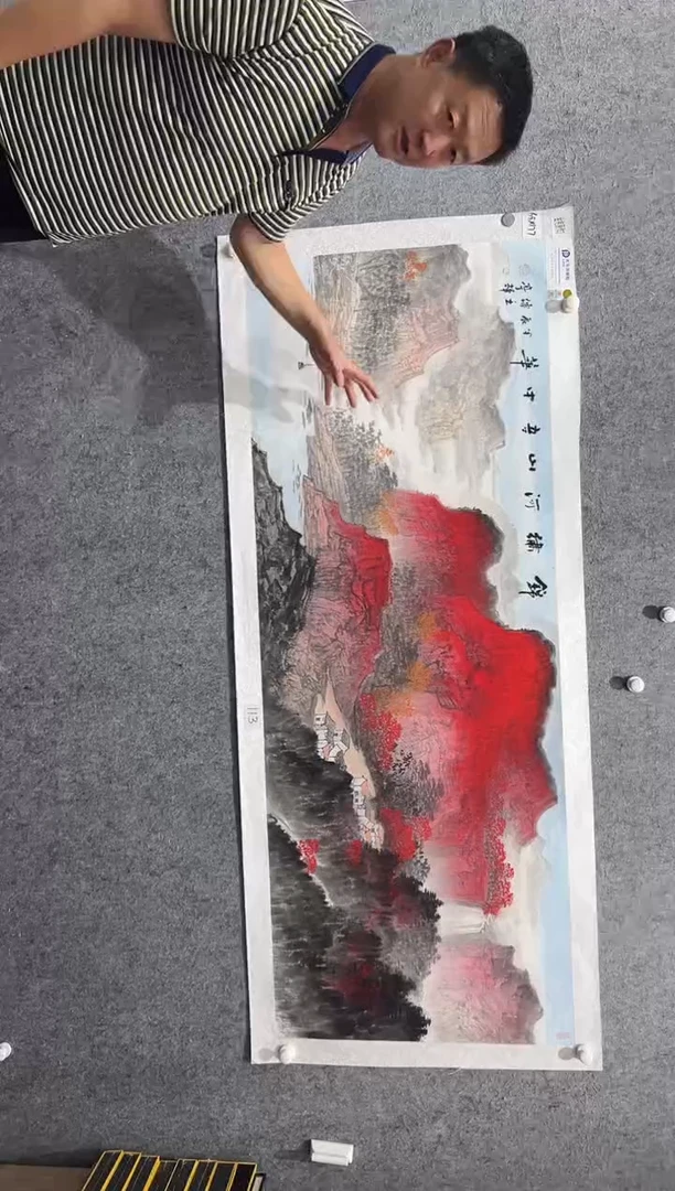 国画张传亭老师的作品3