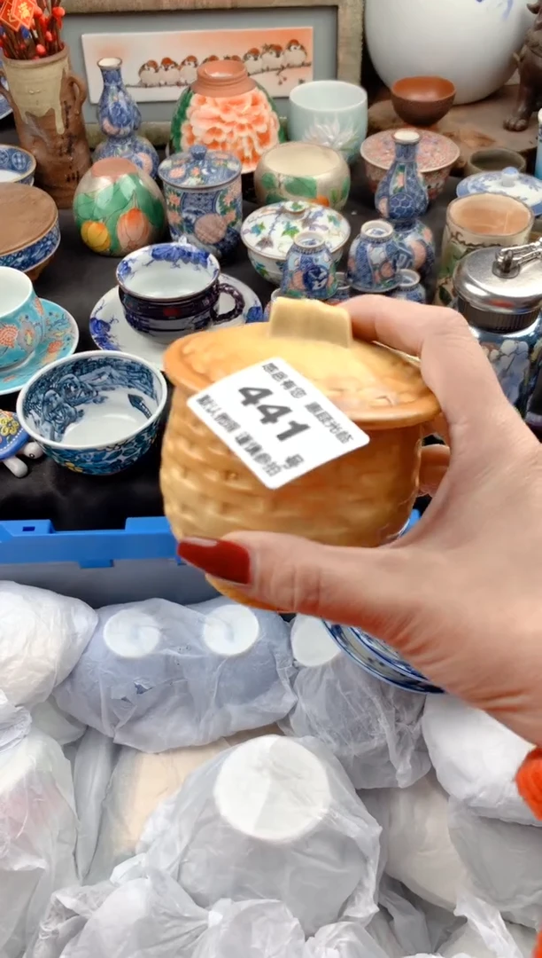 【闪购商品】瓷片441号九姑娘工艺品瓷器