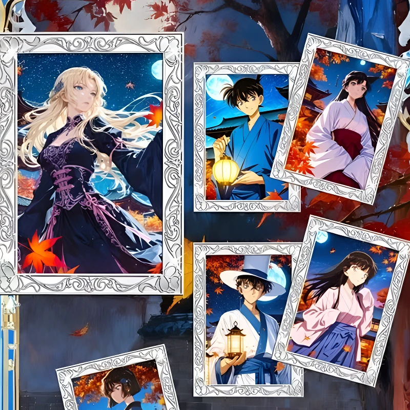 【玩法合集】名侦探柯南APTX全金属珐琅第二弹国卡文创收藏卡拆卡