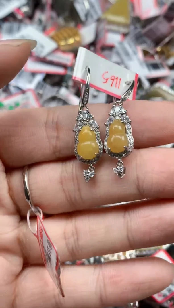 银S925镶嵌戒指翡翠天然A货缅甸翡翠