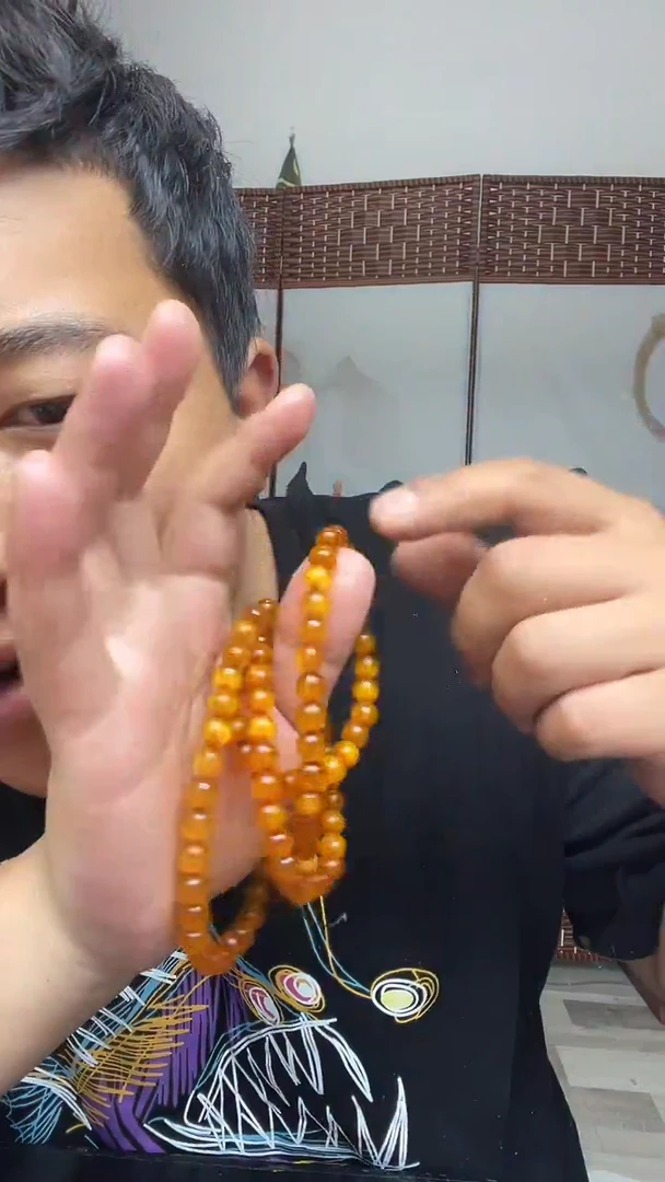 香榧木026木质木雕男女手串
