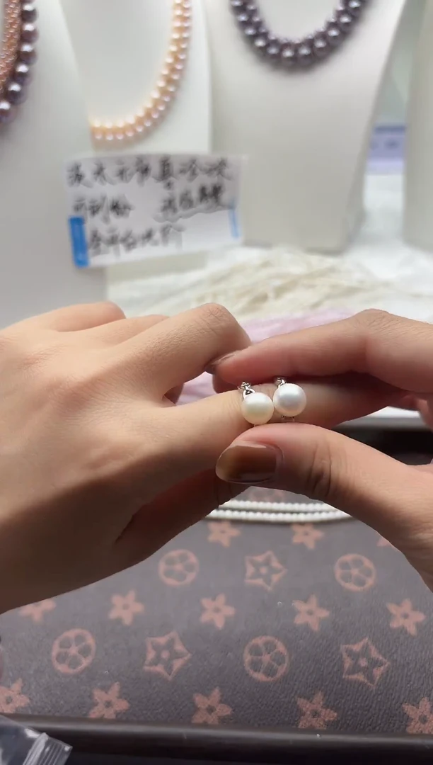 未镶嵌戒指淡水珍珠戒指9