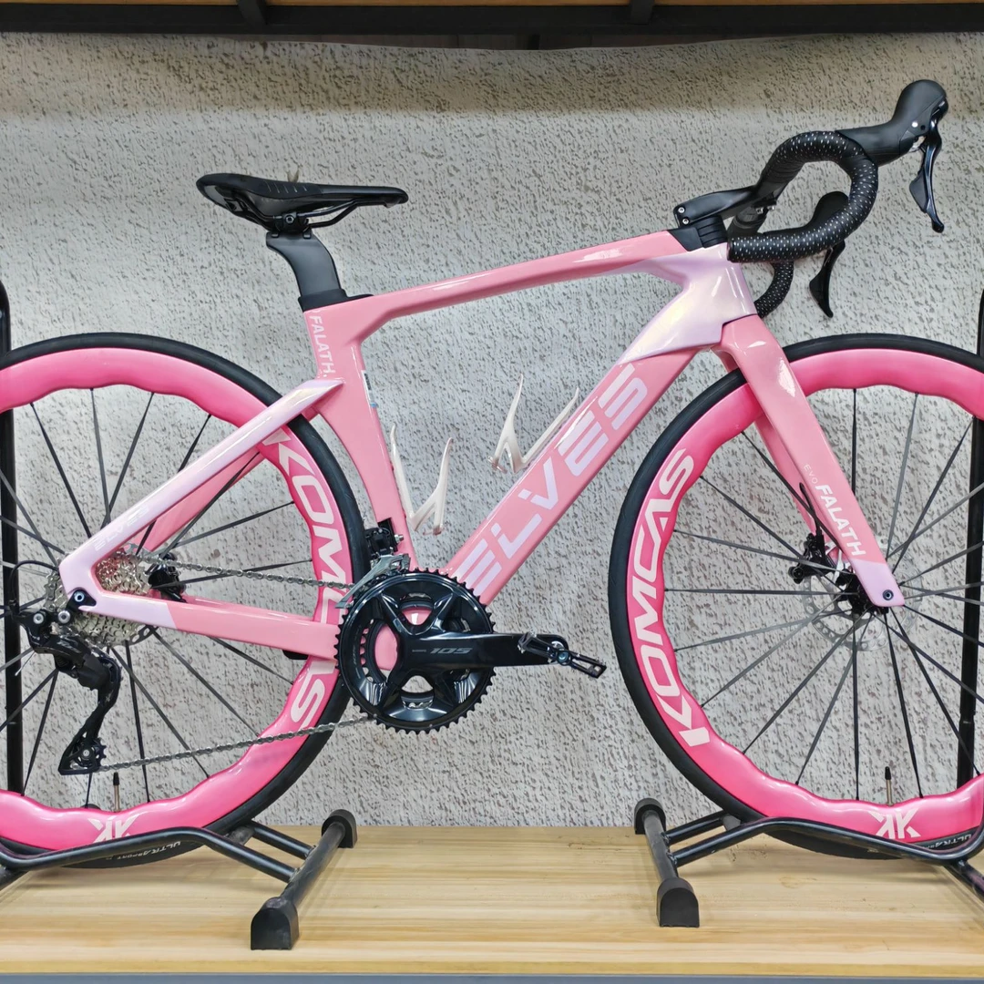 高颜值精灵法拉斯EVO+25款碳纤维碟刹公路车R7120-R7170-R8170