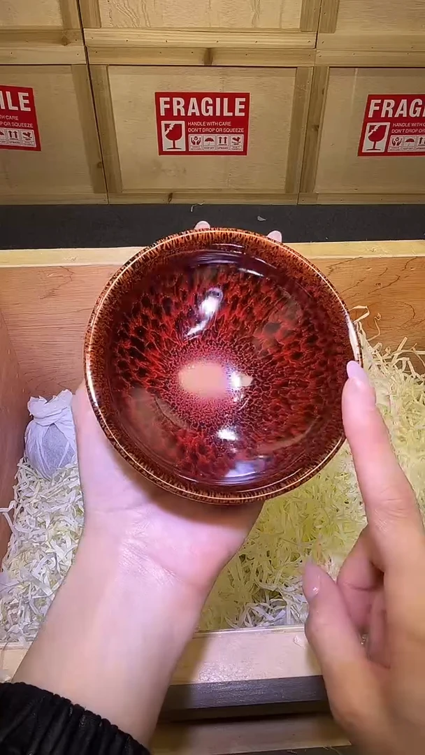 茶盏茶盏主人杯红鹧鸪束口