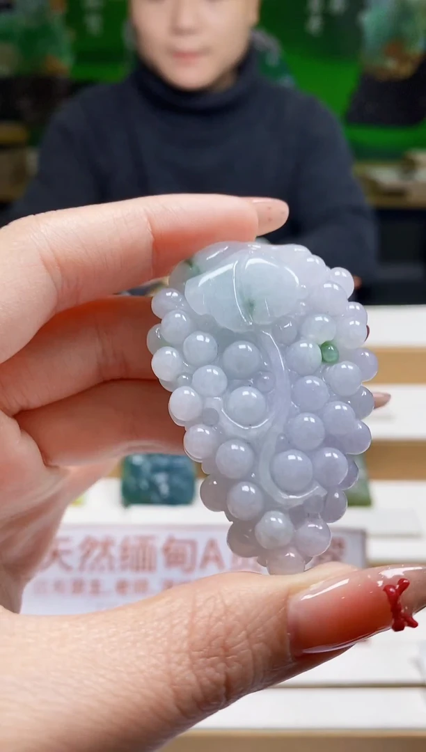颈饰未镶嵌翡翠翡翠A货