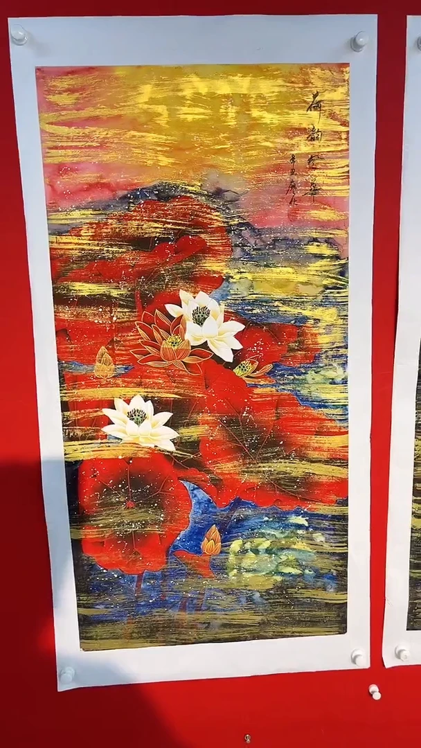 国画廖化老师国画作品