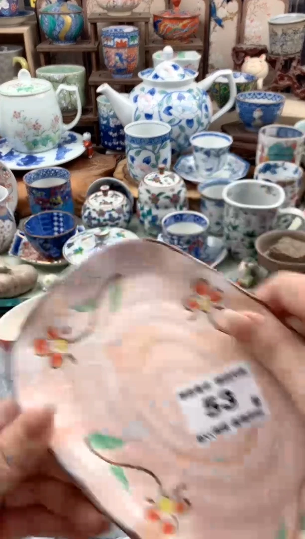 瓷片金**。53号九姑娘工艺品瓷器