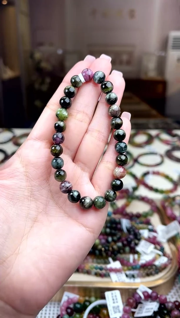 【闪购商品】碧玺/未镶嵌7mm+碧玺单圈多样性发货