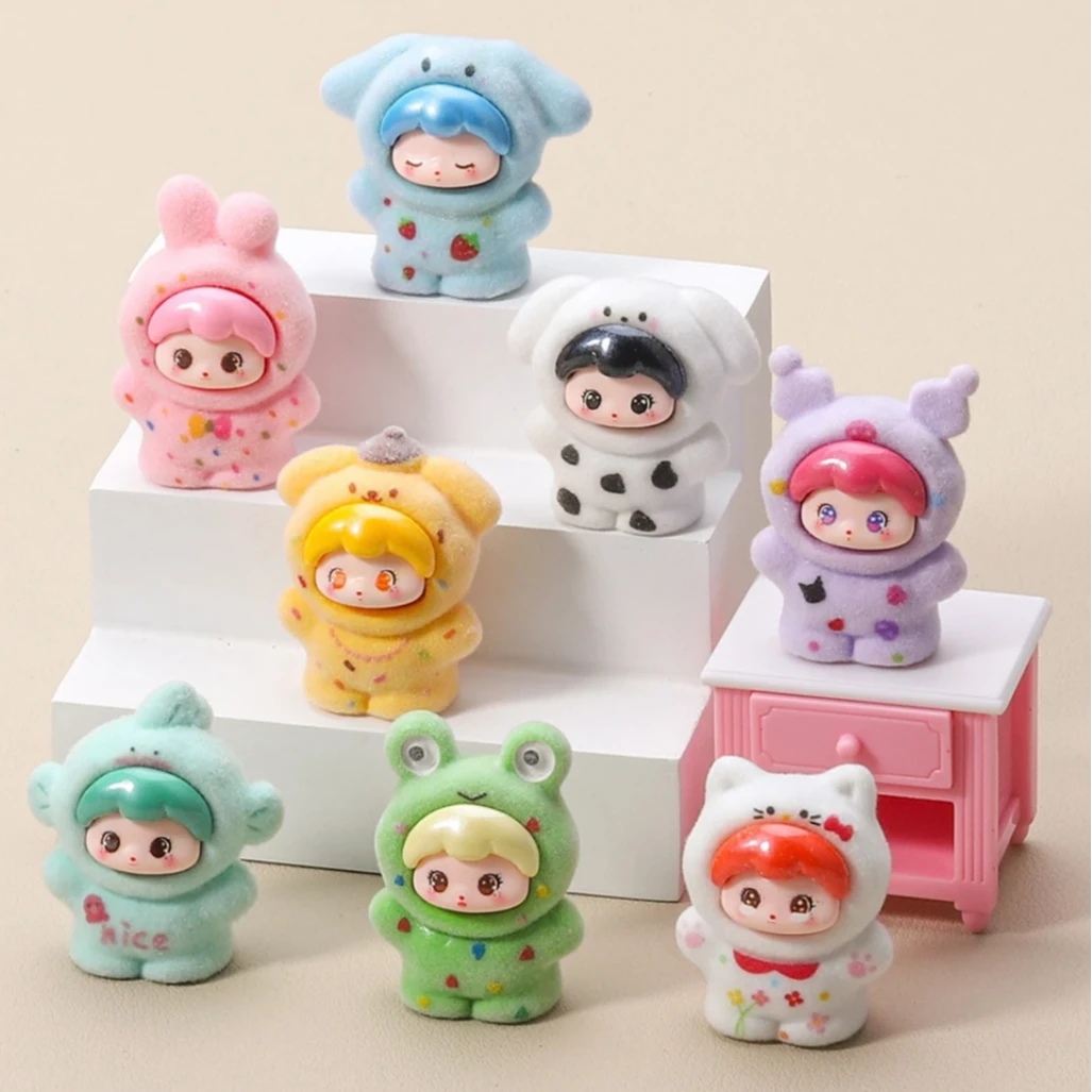 【九宫格】植绒三丽鸥diy树脂摆件