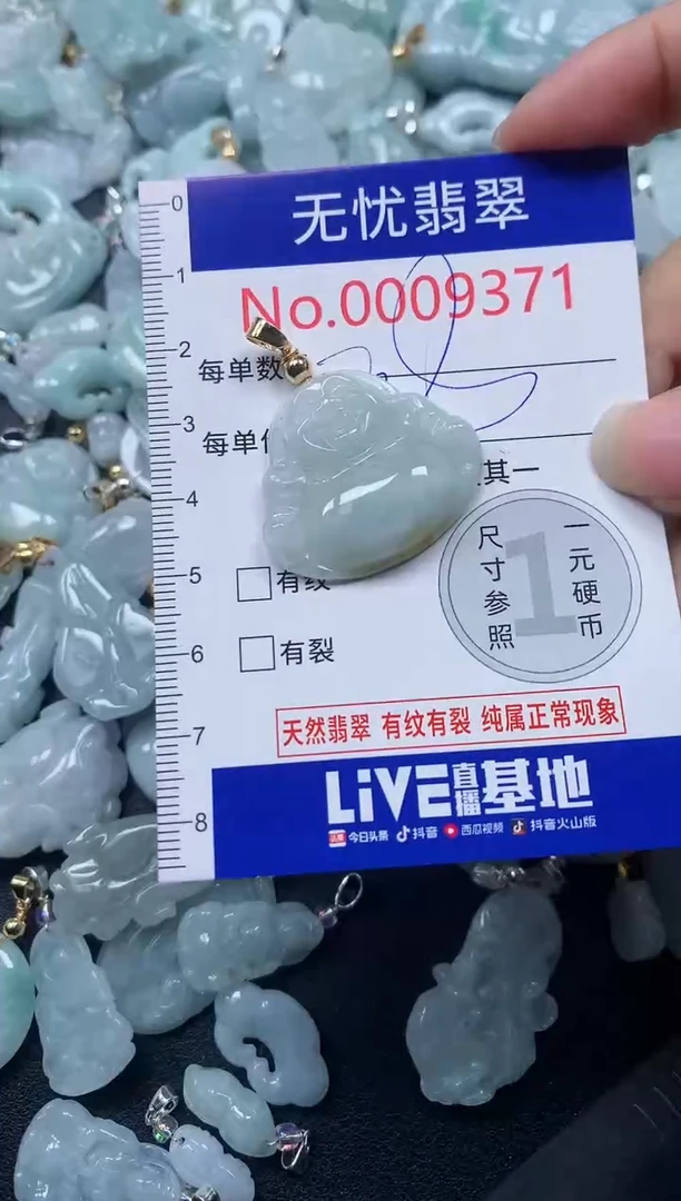 颈饰未镶嵌翡翠9371