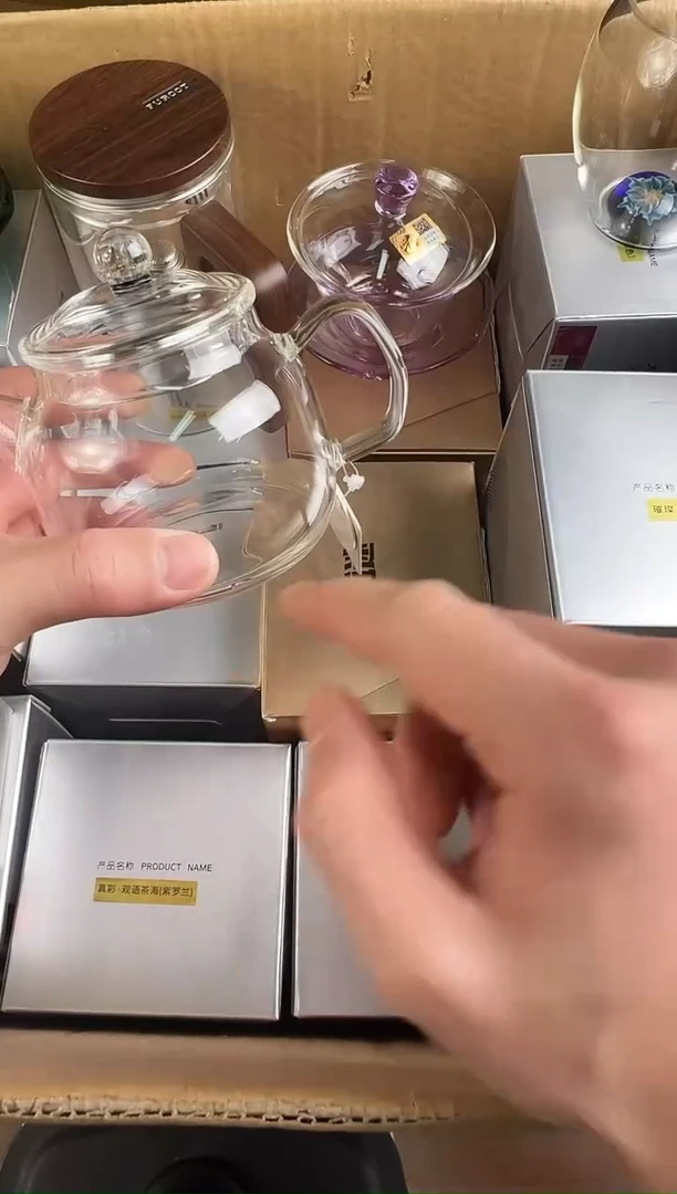 风谜·璀璨德悦壶  透明把