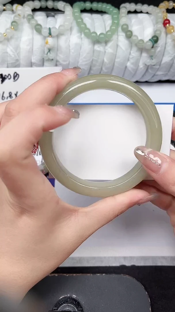 未镶嵌手镯石英质玉86-64/65