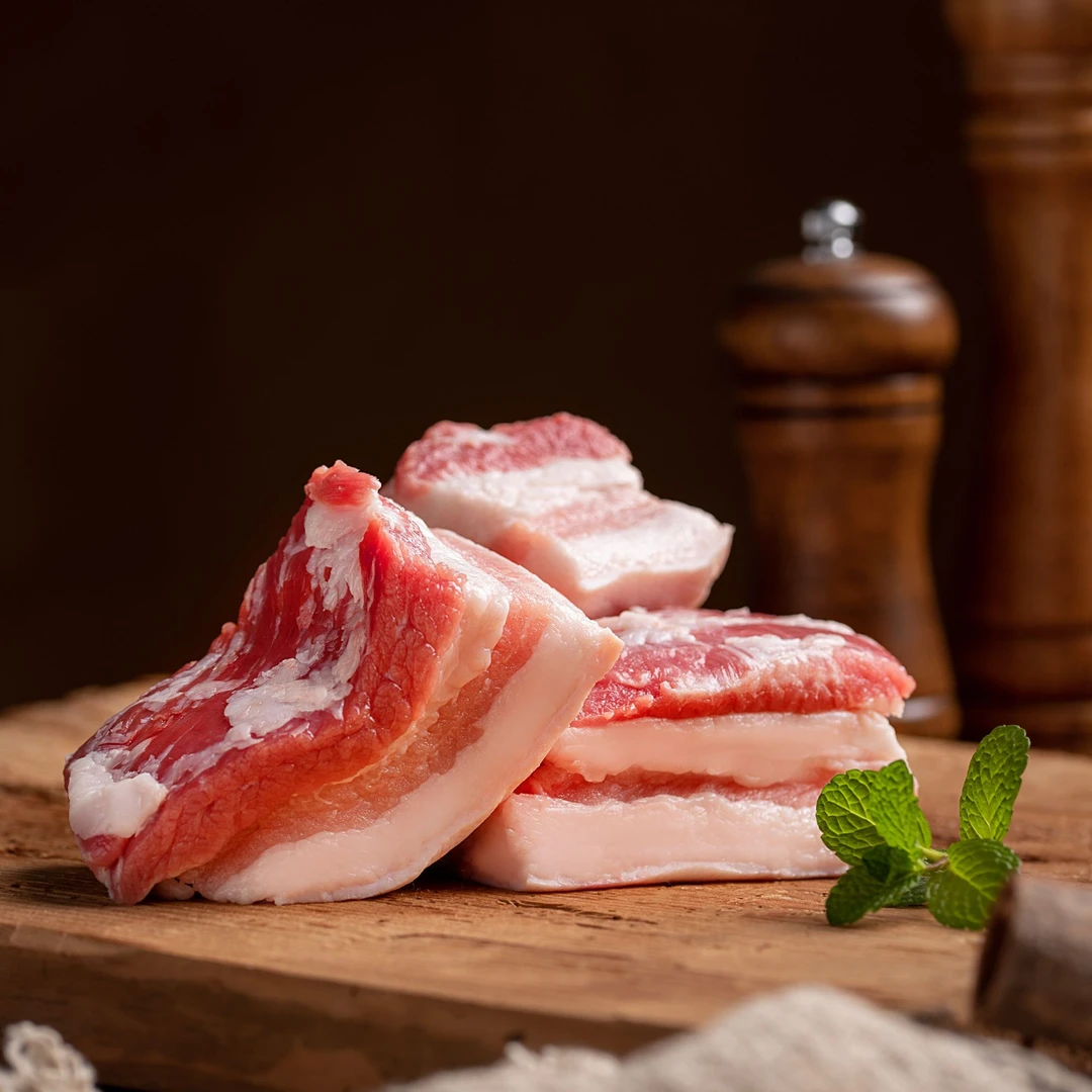 农家散养土猪五花肉新鲜现宰顺丰次日达