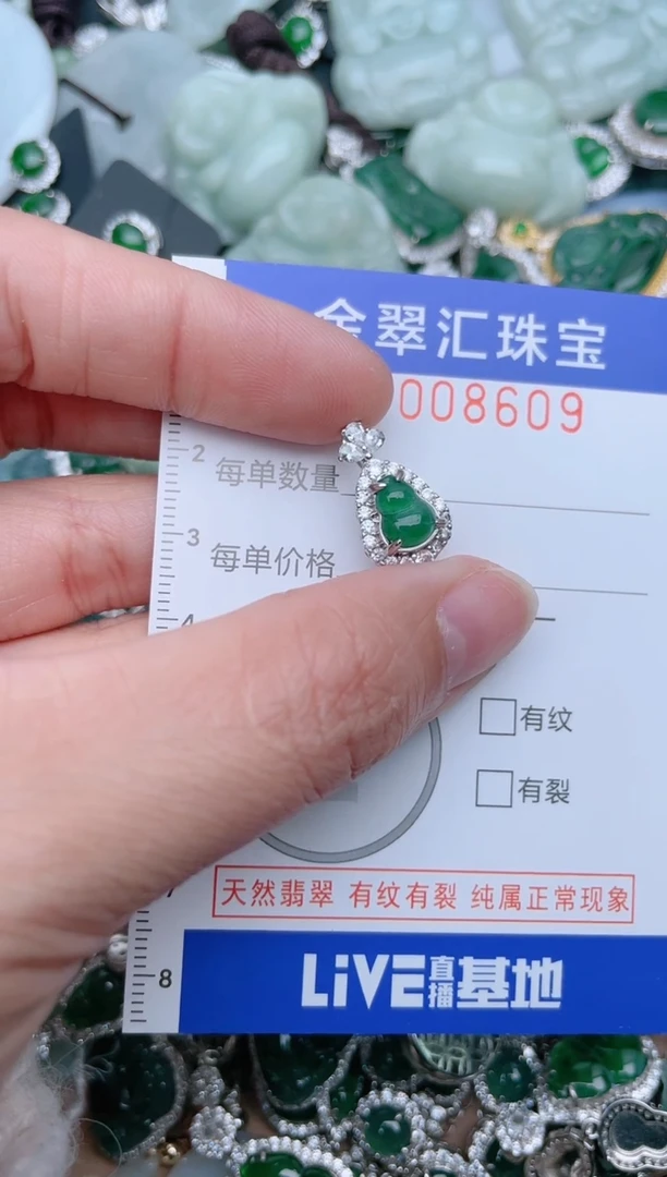 【闪购商品】翡翠颈饰未镶嵌8609...1