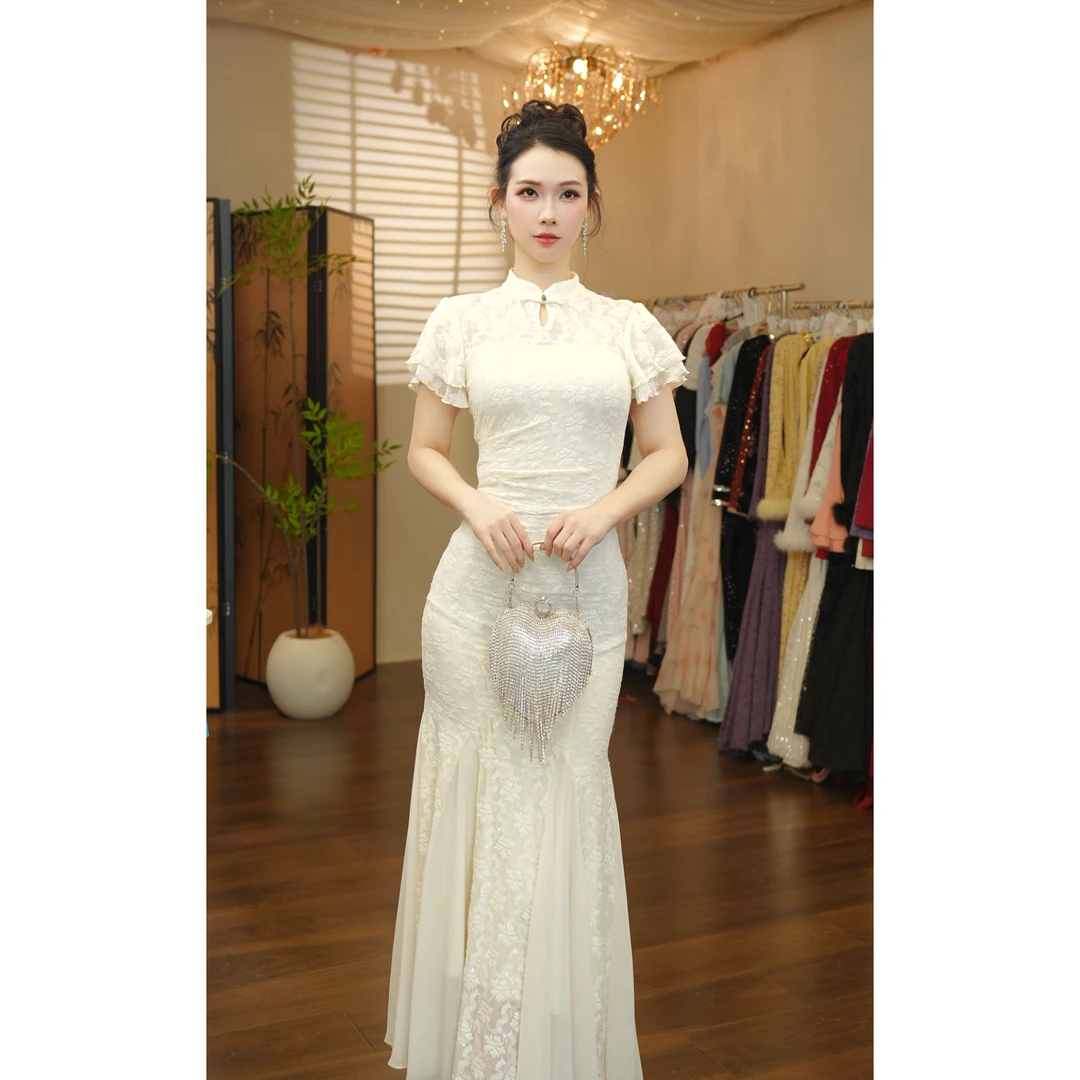 七姐原创-1070温婉佳人连衣裙N727