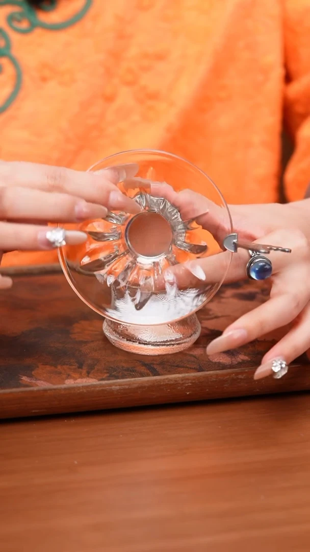 【闪购商品】璃享花现茶漏/透明