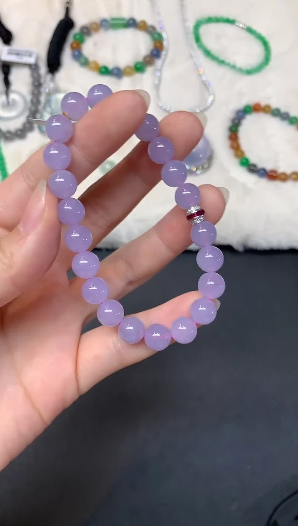 未镶嵌手串翡翠W25|48000