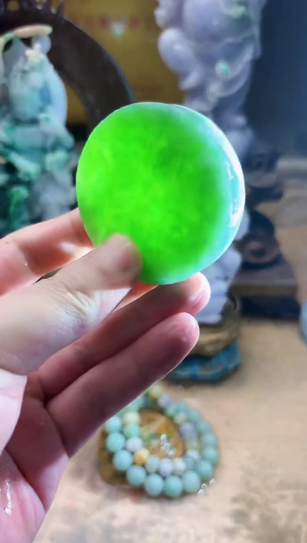 未镶嵌挂件翡翠A货张麦9459