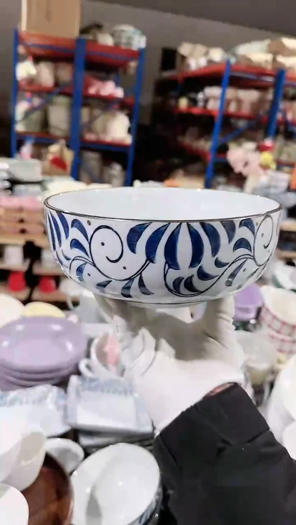 【闪购商品】瓷片钵钵微瑕 凑满20元包邮