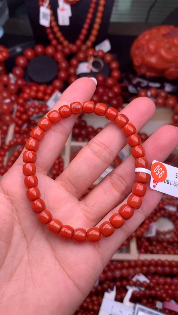 【闪购商品】南红玛瑙珠宝奇石未镶嵌7随机多样性/一条