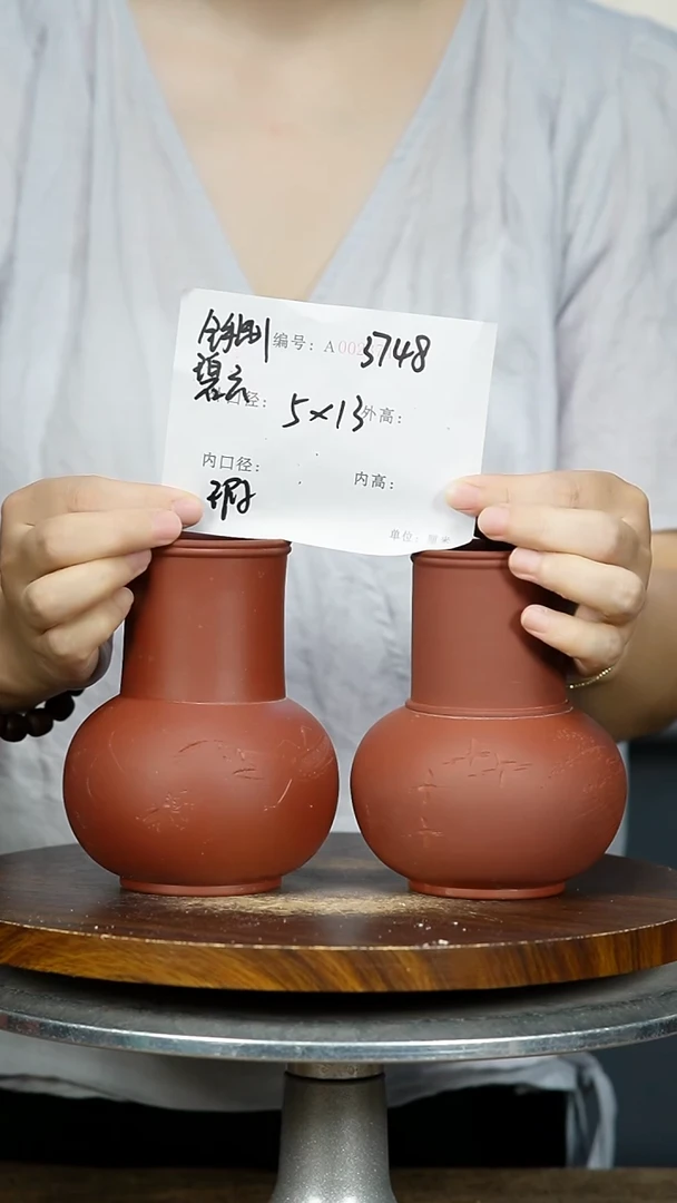 紫砂花盆孤**雨3748瑕 一物一拍 紫砂花盆紫砂