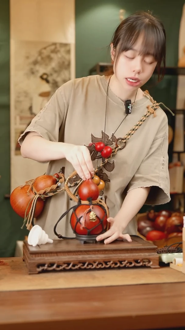 43号精品天然大漆酒葫芦一物一拍~