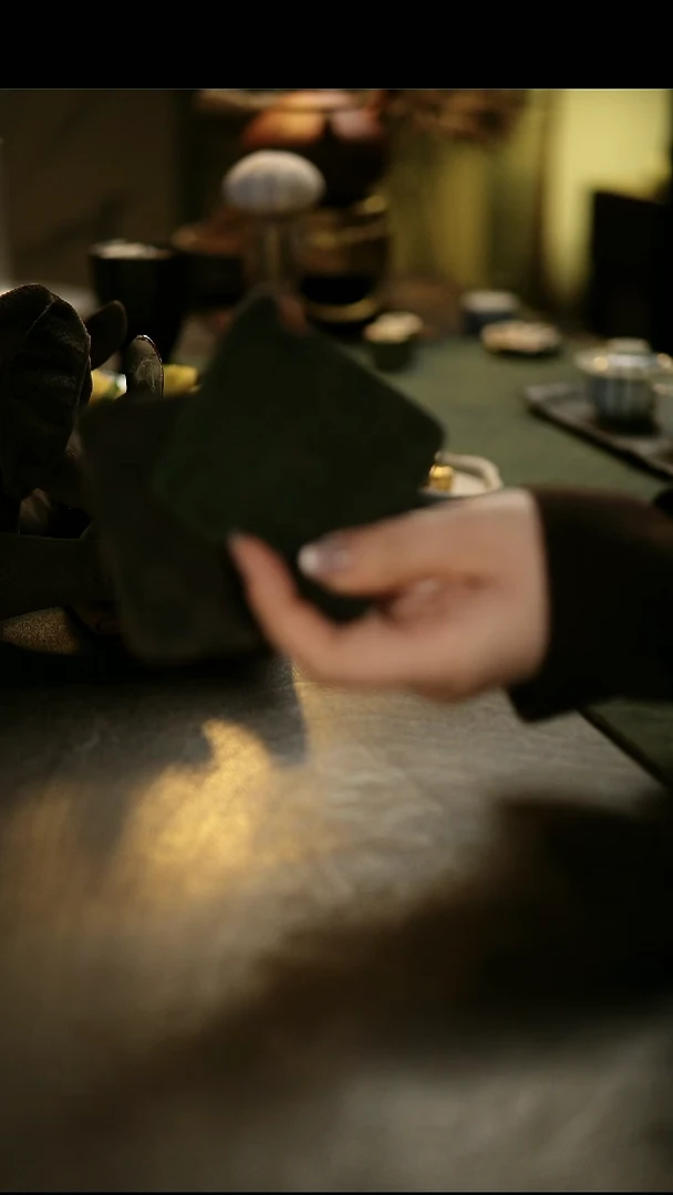 阿眠    香云纱绢丝杯垫