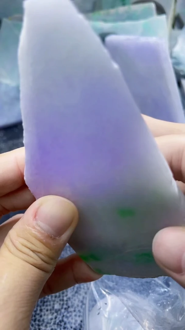 裸石翡翠天然A货翡翠板料