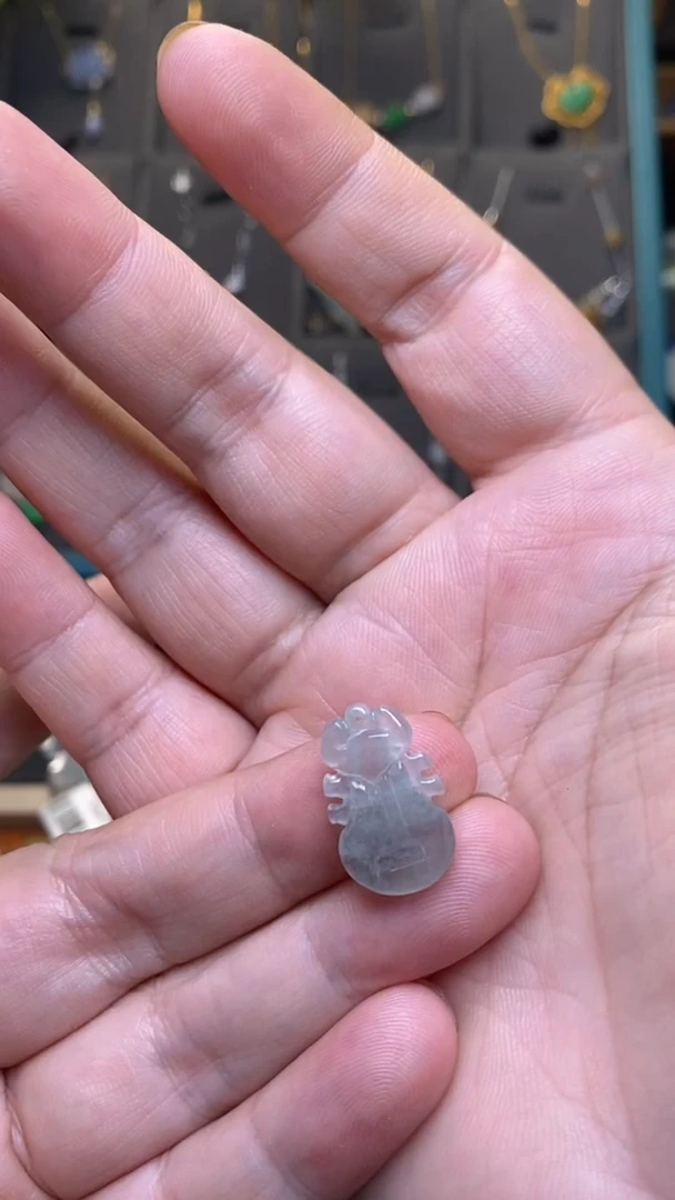 颈饰未镶嵌翡翠净货36210